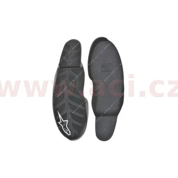 Moto obuv podrážka pro boty SMX Plus, ALPINESTARS (černá/bílá, pár) (Velikost: 42) 2H918710