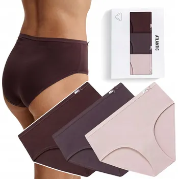 Kalhotky Kalhotky Atlantic 3CLP-004 Jz25 Fioj/ros/bro S (36) vícebarevné