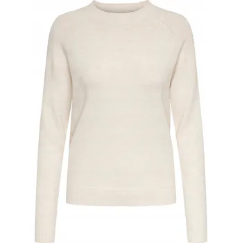 Dámský svetr ONLY Svetr Rica 15204279 Béžový střih Regular Fit