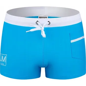 Pánské plavky Pánské plavky šortky na zavazování s kapsou kraťasy k vodě - L