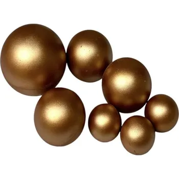 I love Cakes, vyrobeno v EU Čokoládové koule 7ks bronzové - K Decor | Skvělé pro Váš domácí dort