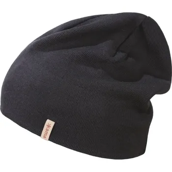 Čepice Pletená merino čepice Kama A153 Barva: černá