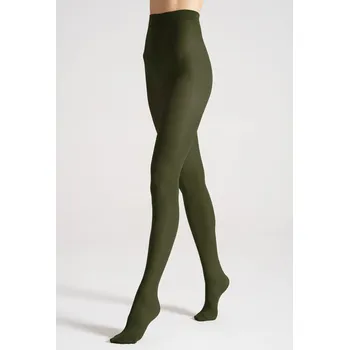 Podprsenka Veneziana SATIN 40den zelené V'MILIRARE hladké Punčocháče vel.2