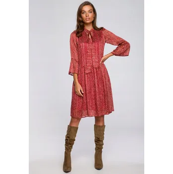 Dámské šaty Ležérní šifonové midi šaty Stylove , velikost XXL