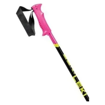 Sjezdová hůlka Leki Racing Kids, neonpink-black-neonyellow 90