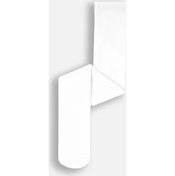 Coccodrillo dětské bílé punčocháče z bavlna, velikost 152