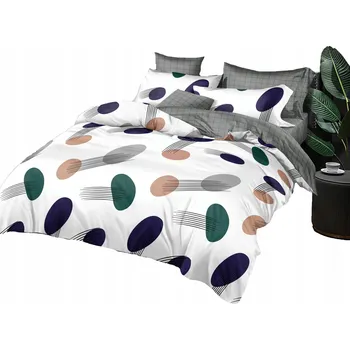 Povlečení SADA POVLEČENÍ 160X200 BAVLNĚNÝ SATÉN 2X POVLEČENÍ NA POLŠTÁŘ 70x80 VELKÝ VÝBĚR