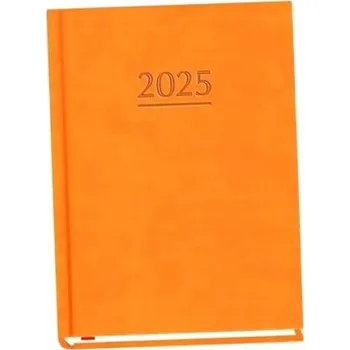 Diář Knižní diář pro podnikatele 2025 A6 Michalczyk I Prokop oranžový