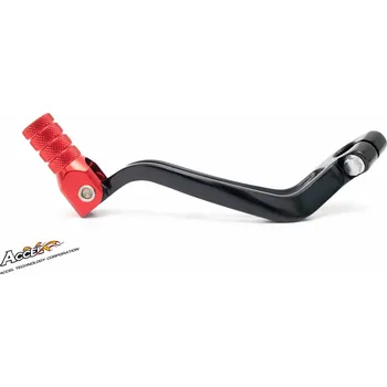 ACCEL spojková páčka BETA RR 125/250/300/350/390/430/498 13-24 hliníková barva černá, koncovka červená (ACCEL spojková páčka BETA RR 125/250/300/350/390/430/498 13-24 hliníková barva černá, koncovka červená)