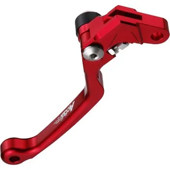 ACCEL výklopná spojková páčka HONDA CR/CRF 04-20 barva červená (ACCEL výklopná spojková páčka HONDA CR/CRF 04-20 barva červená)
