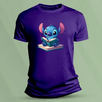 Chlapecké tričko Tričko pro děti Učenlivý Stitch velikost 104 Purpurová