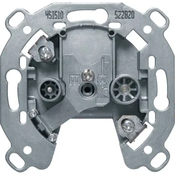 Elektrická zásuvka Televizní zásuvka TV+R průběžná Berker Q.1 / Q.3 / Q.7 451510