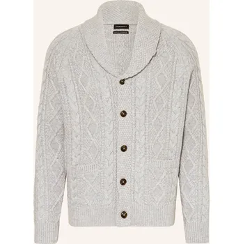 Pánský svetr Strokesman's Pánský Pletený Kardigan Z Merino Vlny, světle...