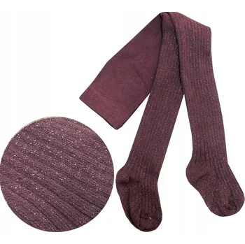 Dětské bavlna punčocháče Noviti fialové velikosti 122