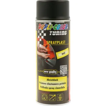 Auto-moto MOTIP SPRAYPLAST GUMA SPRAY CZARNY MAT