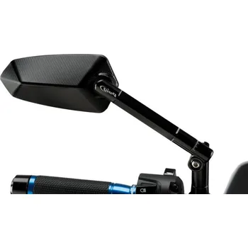 Zrcátko pro motocykl Zpětné zrcátko PUIG F1.1. 017NN černá / černá pravé (včetně adaptéru) YAMAHA XP 560 T-MAX 2020-2021