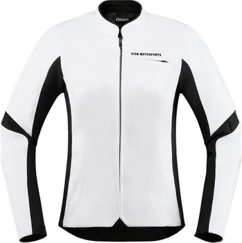 Moto bunda ICON JKT WM OVERLORD WHT CE (2813-0823) (Velikost: L) 2813-0823