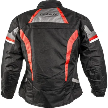 Moto oblečení bunda Gisela 2022, ROLEFF, dámská (černá/šedá/červená) (Velikost: S) ST210161