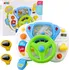 Hračka pro nejmenší LEAN Toys 22819 Interaktivní dětský simulátor jízdy se světlem a zvukem