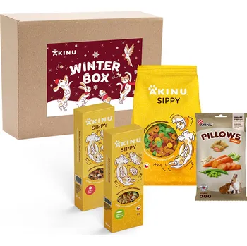 Krmivo pro hlodavce MINI WINTER BOX pro hlodavce Akinu