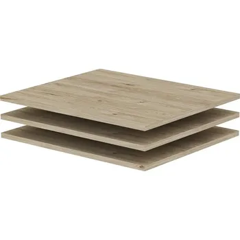 Šatní skříň Intermeble Police ke skříni BERNO 120, dekor dřeva