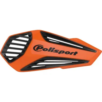 Motodoplněk Chrániče páček POLISPORT MX AIR s univerzální montážní sadou na řidítka ORK-16 / Black