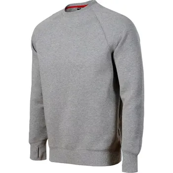 Pánská mikina Vertex mikina pánská tmavě šedý melír L