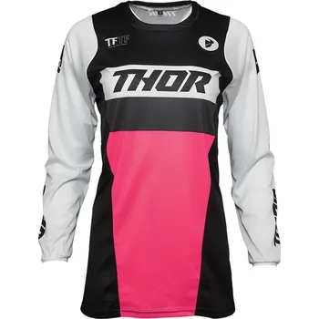 Moto dres THOR DRES WMN PLS RACR BK/PK (2911-0201) (Velikost: XL) 2911-0201