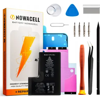 Baterie pro mobilní telefon Baterie pro Apple iPhone 12 Pro Max Nowacell 4410 mAh