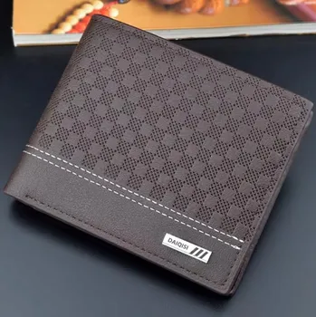 Pánská peněženka Daiqisi Valmont - Tmavě Hnědá KP-35899