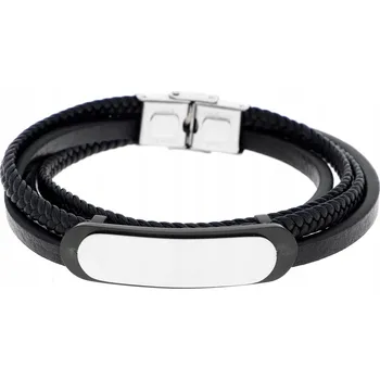 Náramek Pánsky kožený náramek KSG265