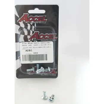 Brzda pro motocykl ACCEL šrouby brzdového kotouče přední (komplet 6kusů-M6) YZ/YZF 90-14, KX 125/250 92-03, RM 80/85/125/250 93-14 zadní YZ 125/250 90-97,KX 125/250 92 (ACCEL šrouby brzdového kotouče přední (komplet 6kusů-M6) YZ/YZF 90-14, KX 125/250 92-03, RM 80/85/125/250
