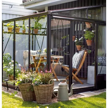 Skleník Euro-Serre Muurserre 6,8 m x 2,3 m | sleva 5% | cena za ks