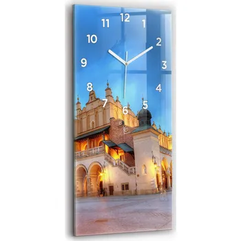 Hodiny Nástěnné hodiny Wallfluent odstíny žluté 30 cm