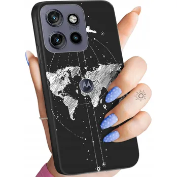 Pouzdro na mobilní telefon Zadní Kryt Hello Case pro Motorola Edge 50 Neo, ThinkPhone 25, bílý