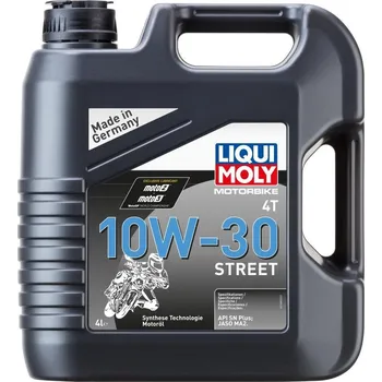 Motorový olej LIQUI MOLY motorový olej MOTORBIKE 4T 10W30 STREET 4L (4) (LIQUI MOLY motorový olej MOTORBIKE 4T 10W30 STREET 4L (4))