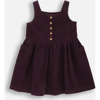 Dámské šaty Šaty pro dívku fialové Šaty manšestrové vel. 116 Coccodrillo ZC