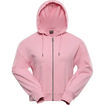 Dámské oblečení Dámská bavlněná mikina nax NAX OLOSA růžová XS