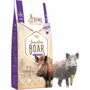 Krmivo pro psa BEMO - sensitive - krmivo suchá pro dospělé psy - divočák - S/M - 3kg