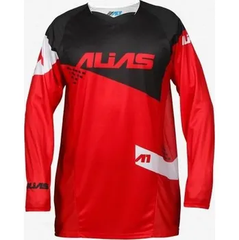 Moto dres Motokrosový dres ALIAS MX A1 STANDARD červeno/černý 2162-296 (Velikost: 2XL) MCF_9234