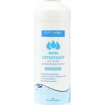 KONCENTRÁT ČISTICÍHO ROZTOKU DO ULTRASONICKÝCH ČISTIČEK OPTYKON 1L – na brýle, šperky