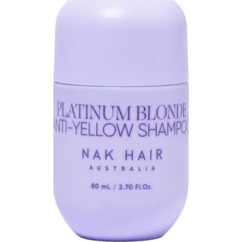 Šampon NAK Signature Platinum Blonde Anti-Yellow Shampoo 80 ml