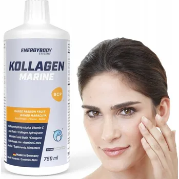 Kloubní výživa Doplněk stravy FFB Kolagen k pití, mořský rybí kolagen PEPTAN, tekutý kolagen 750 ml