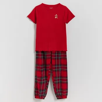 Dívčí spodní prádlo Reserved - Vánoční pyžamo - červená - 679HD-33X - 679HD-33X-U98