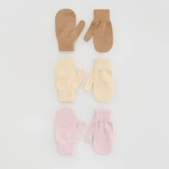 Dětská móda Reserved - Rukavice 3 pack - vícebarevná - 867HT-MLC - 867HT-MLC-3Y5