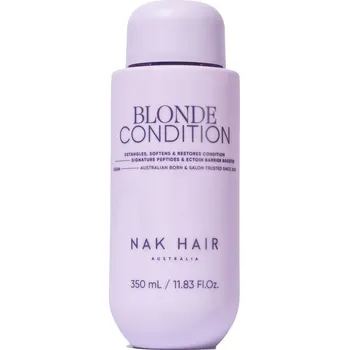 Vlasová regenerace NAK Hair Blonde Condition, 350 ml prodlužuje chladný odstín blond
