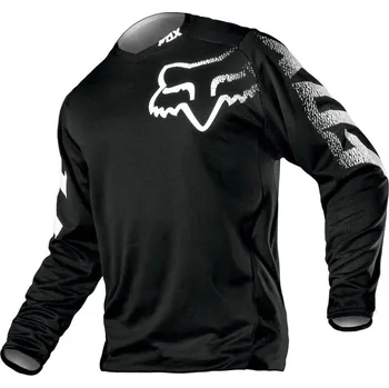 Moto dres FOX Blackout Jersey - Black MX22 (12336-001-MASTER) (Velikost: 2XL) 12336-001-MASTER