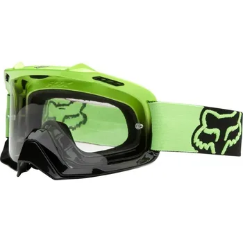 Motocyklové brýle Brýle FOX Air Space Dark Green-Black Fade-Clear (AirSpc Green) FX06333-905