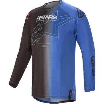 Moto dres ALPINESTARS(MX) DRES T-PHA BLACK/BLU (3760121-17-SM) (Velikost: S) 3760121-17-SM