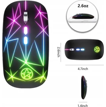 Myš Bezdrátová myš Mobilari M444019BK optický senzor